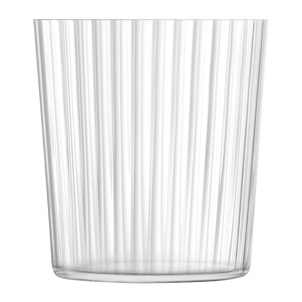 LSA handgefertige Gläser geriffelte Tumbler Gio 4er Set