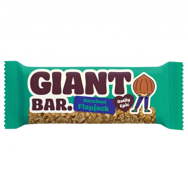 Barre Flapjack Hazelnut (aux noisettes) - Giant Bar