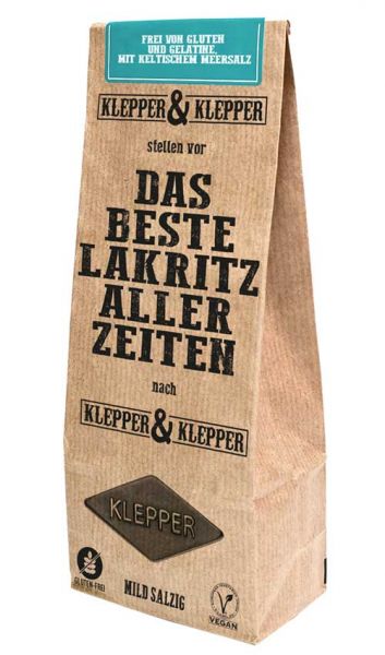 Réglisse légèrement salée - Klepper & Klepper