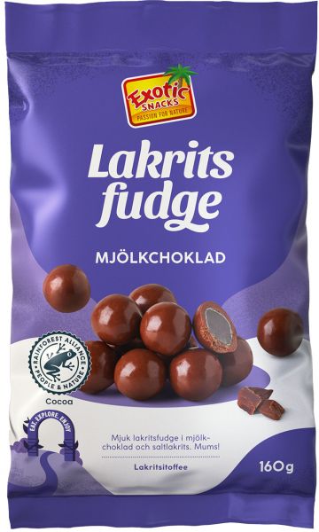 Fudge à la réglisse - Exotic Snacks