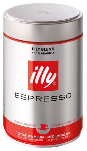 illy Café moulu espresso - La boite de 250g - Comparer avec